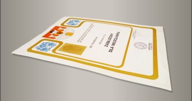 Dyplom „Zasłużony dla Włocławka” Dyplom „Zasłużony dla Włocławka”