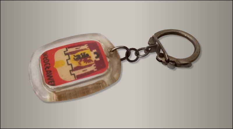 Brelok z godłem i herbem miasta